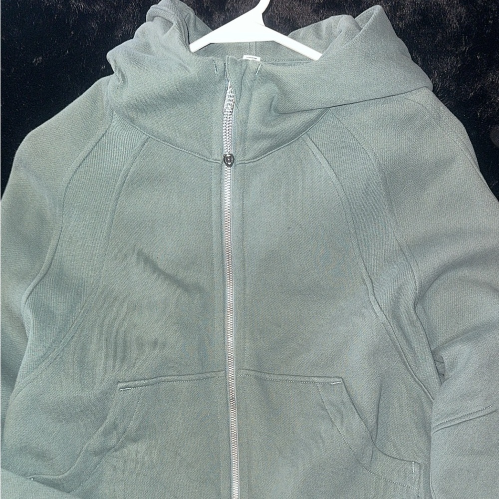 Lululemon full zip sweater tidalwater teal